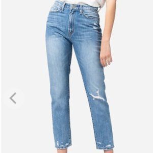 Flying Monkey Super High Waisted Ripped Mom Jeans
